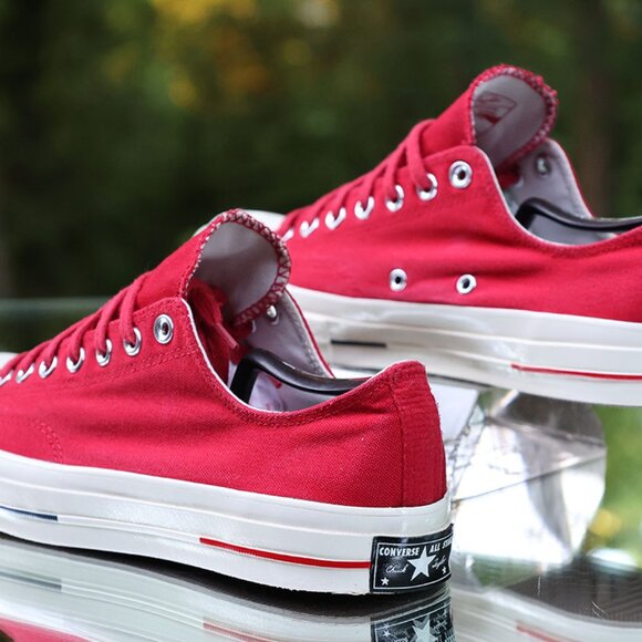 Converse Chuck 70 Ox Heritage Court Low Top Gym Red Men’s Size 11 - Picture 12 of 13
